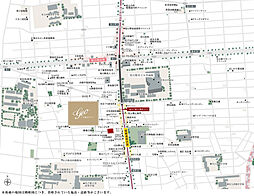 ジオ桜山グラン 現地案内図