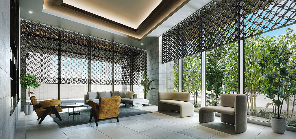 ジオ神戸相生町 ラウンジ完成予想図