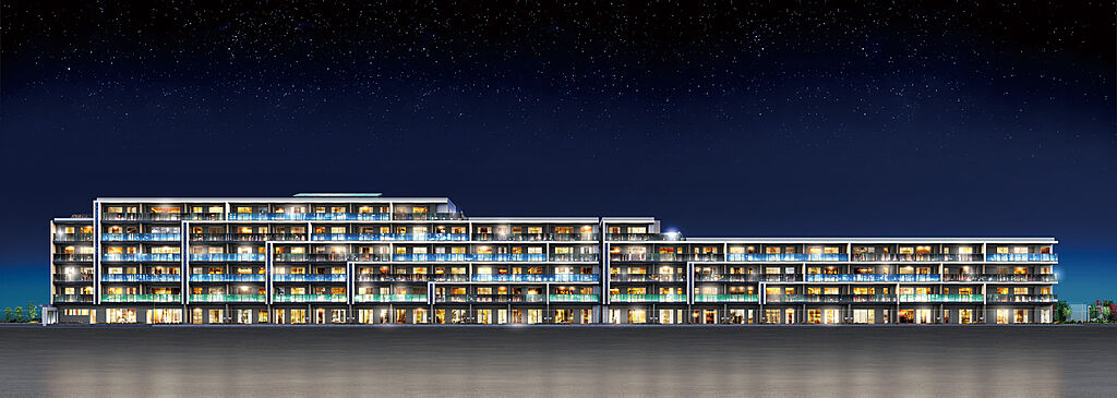 エクセレントシティ清瀬ザ・グレイス 外観完成予想CG