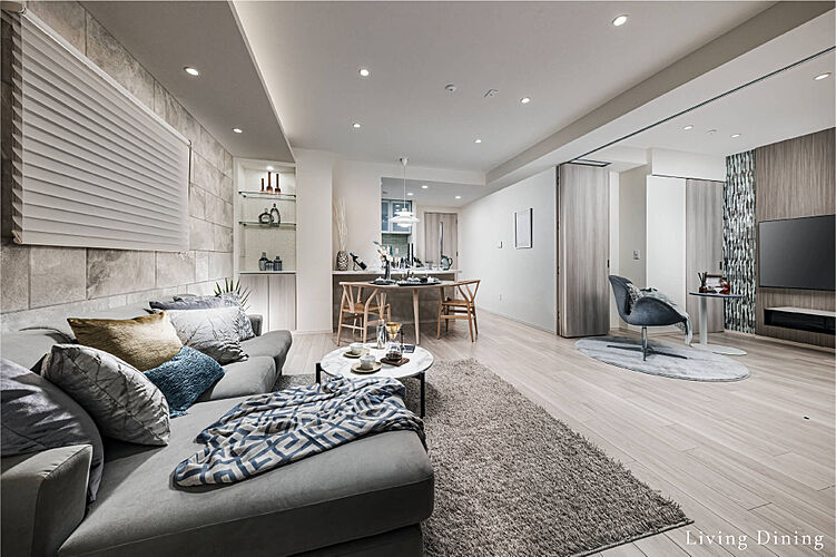 ヴィー・クオレ熱田神宮西 リビング・ダイニング（Aタイプ）