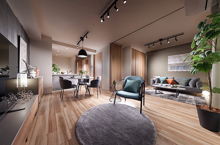 ファミリアーレ八田 リビング・ダイニング