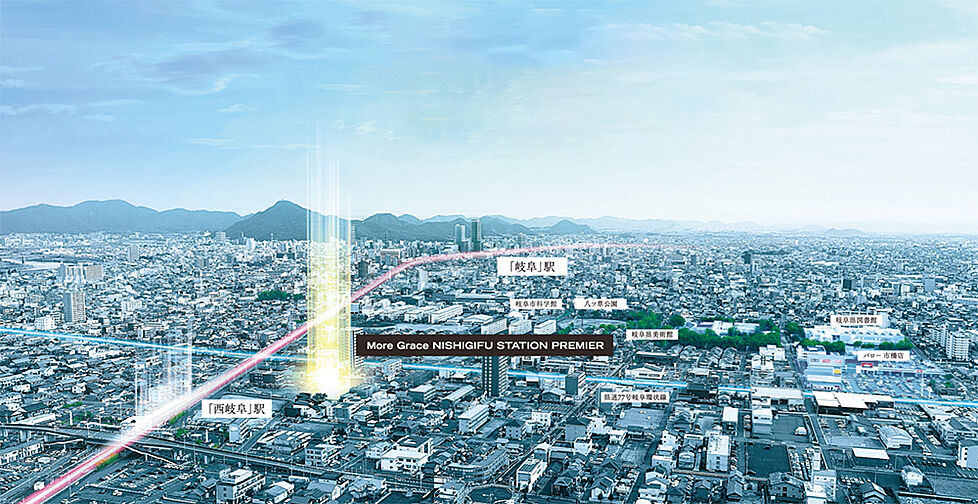 モアグレース西岐阜ステーションプレミア 外観
