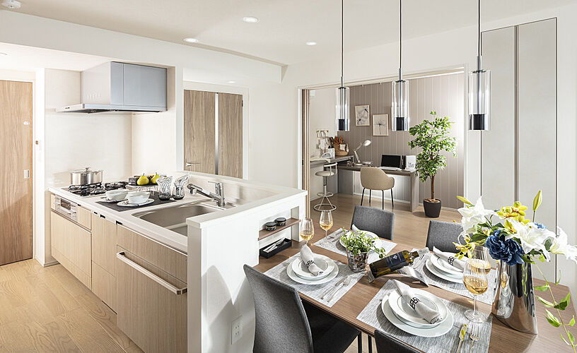 ルピアグランデみずほ台 リビングダイニング・キッチン