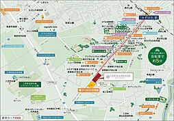 ルピアグランデみずほ台 現地案内図