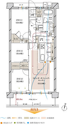 ルピアコート保谷 間取り D