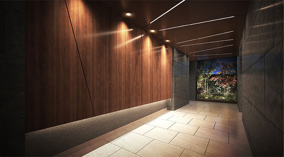 ルピアコート川口本町 コリドー完成予想CG