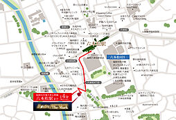 モントーレ六本松 ザ・マーク 現地案内図