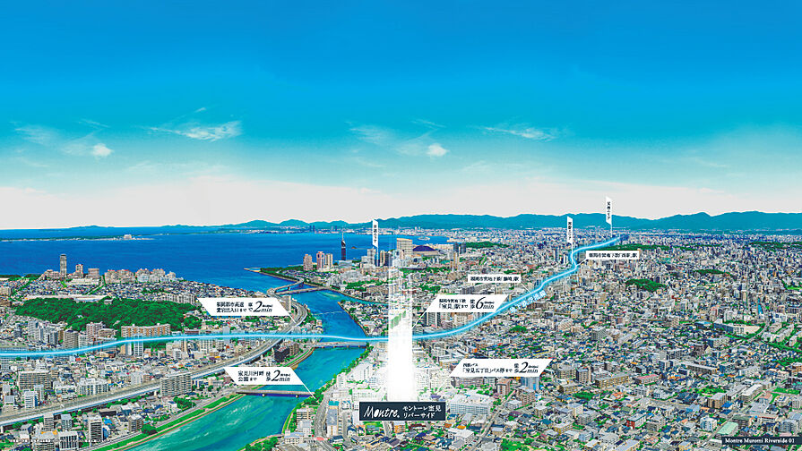 モントーレ室見リバーサイド 外観