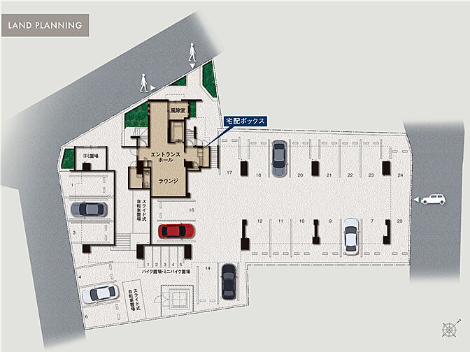 グランフォーレ春日原駅前レジデンス 共用部