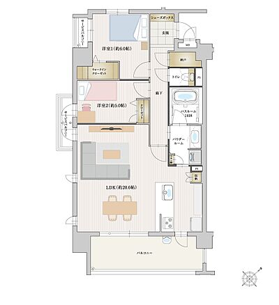 タイプ：A【WIDE LIVING PLAN】