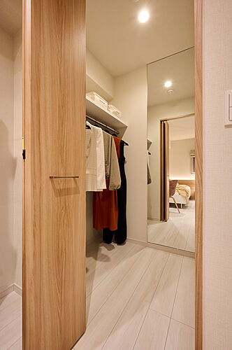 グランフォーレ西新ナチュリア ウォークインクローゼット