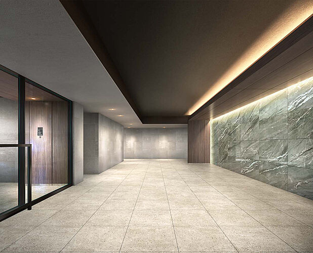 ガーラ・レジデンス湘南台 エントランスホール完成予想CG