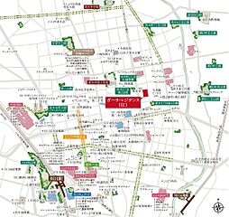 ガーラ・レジデンス川口 現地案内図