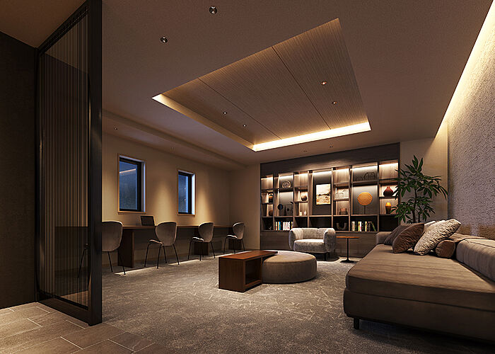 ザ・リバーサイドガーデン大淀河畔 ラウンジ完成予想図