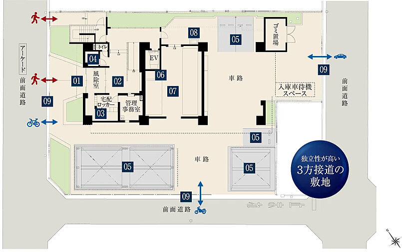 ポレスター堺 共用部