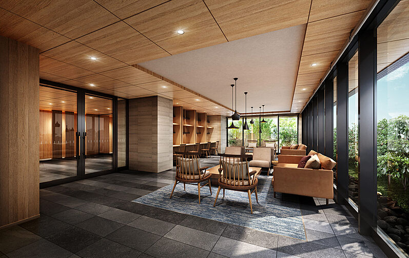 ポレスター高崎テラス 共用部