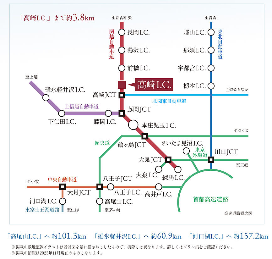 交通案内図