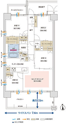 ポレスター佐久平駅南ガーデンテラス 間取り A