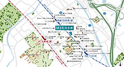 MJR白木原 現地案内図