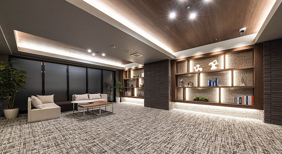 クリーンリバーフィネス学園前ミッドステージ ウエスト棟エントランスホール