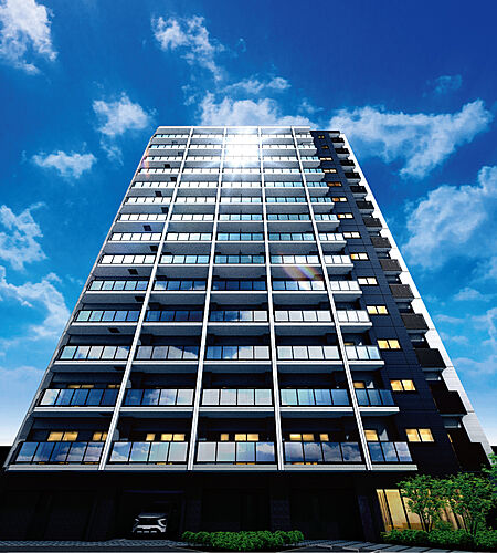 クレアホームズ フラン白石〈センタープレイス〉 外観完成予想CG