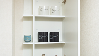 メイツ川越南台 飾り棚付トイレキャビネット