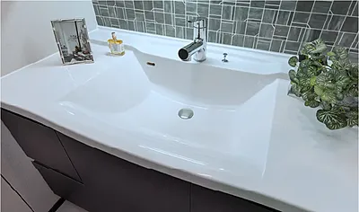 ボウル一体型カウンター