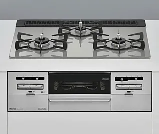 グランドパレス飯塚 フレームレスのガラストップコンロ