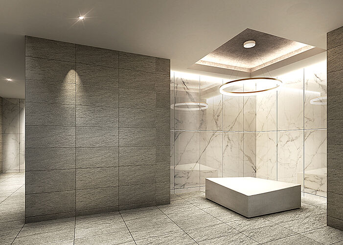 プレシス八王子横山町 エントランスホール完成予想CG