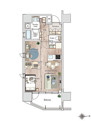 プレシス八王子横山町 間取り 【最終期先着順】A
