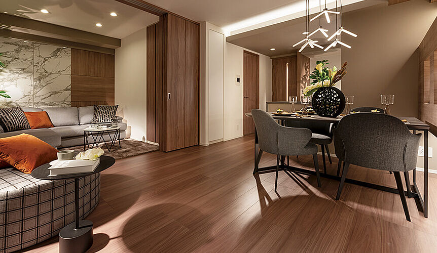 プレシス戸田公園ヴェルデ リビング・ダイニング