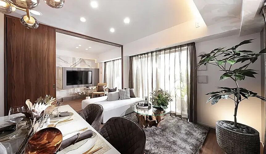 プレシス立川パークフロント リビング・ダイニング