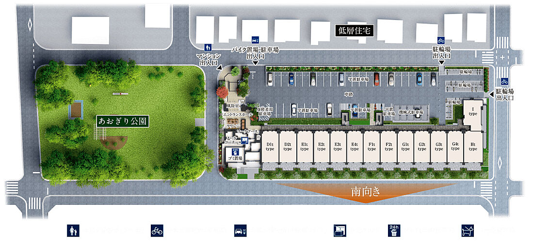 プレシス南流山パークフロント 共用部