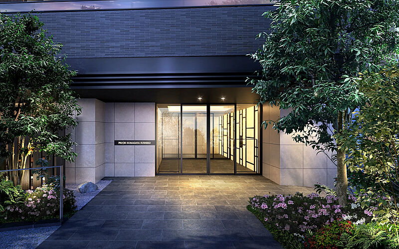 プレシス熊谷末広 エントランス完成予想CG