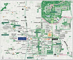 プレシス光が丘ペイサージュ 現地案内図