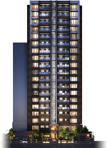 THE HOUSE 小倉駅 外観完成予想CG