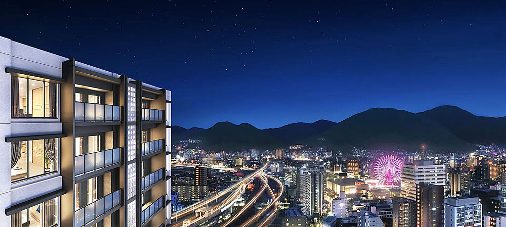 THE HOUSE 小倉駅 外観完成予想CG