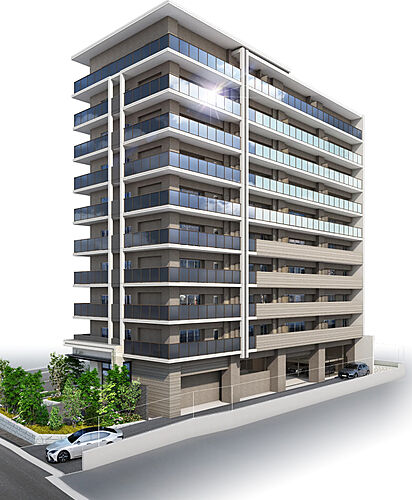 クレアホームズ堺東 北三国ヶ丘 外観完成予想図