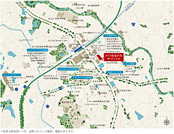 メイツ和泉中央ザ・マークス 現地案内図