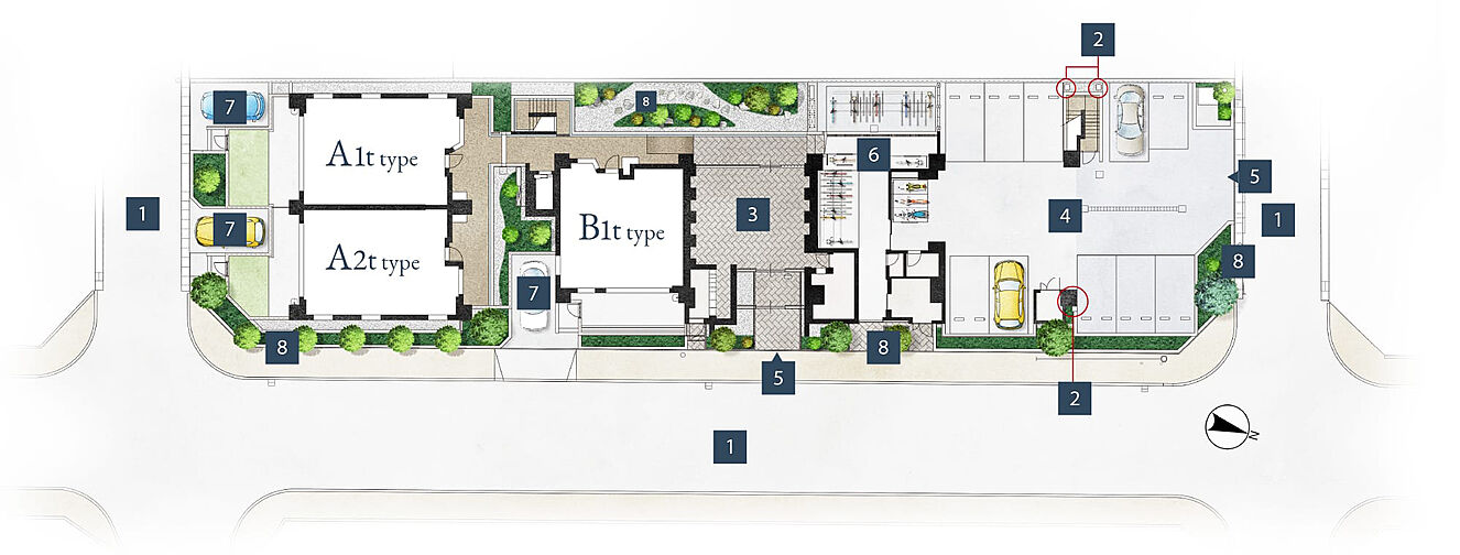 ジオ蕨中央 共用部