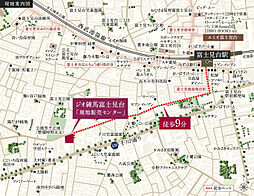 ジオ練馬富士見台 モデルルーム案内図