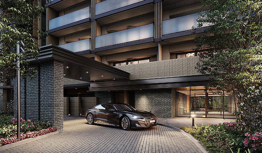 ジオ武蔵小金井 グランドエントランス完成予想CG