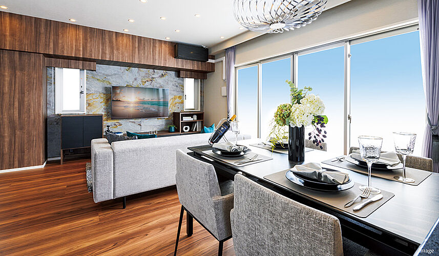 オーヴィジョン大学病院前 リビング・ダイニング