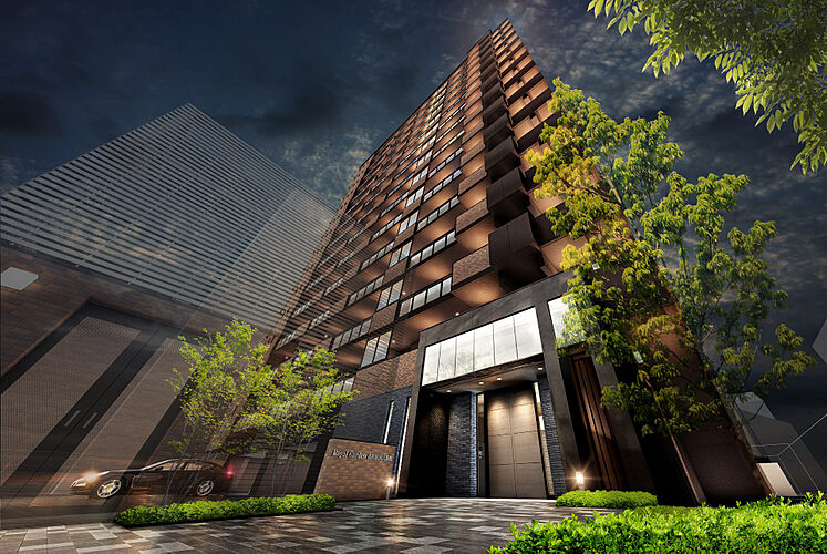 ロイヤルガーデン高松駅南弐番館 外観完成予想図（NORTH VIEW）