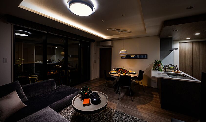 ロイヤルガーデン倉敷駅東 リビング・ダイニング