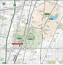 エスリード住吉大社駅レジデンス 現地案内図