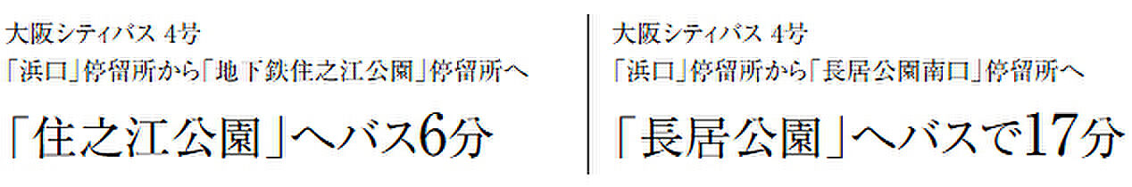 エスリード住吉大社駅レジデンス アクセス図