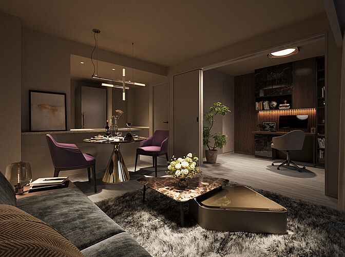 ローレルコート上前津 リビング・ダイニング（Bタイプ）