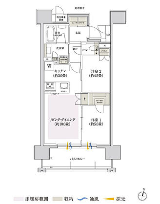 ローレルコート一社駅前 間取り B【SUPERIOR PLAN】