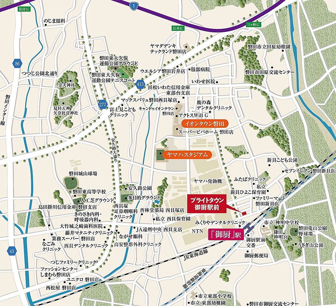 モデルハウス地図